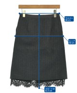 sacai luck（サカイラック）ひざ丈スカート グレー サイズ:1(S位) レディース/2200702372018