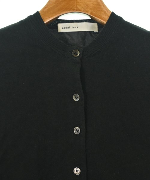 sacai luck（サカイラック）カーディガン 黒 サイズ:-(S位) レディース/2200704392113