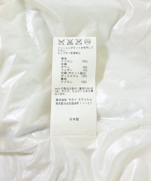 sacai luck（サカイラック）ダウンコート グレー サイズ:3(L位) レディース/2200707138558