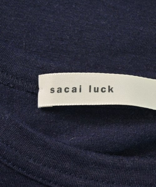 sacai luck（サカイラック）Tシャツ・カットソー 紺 サイズ:1(S位) レディース/2200660860053