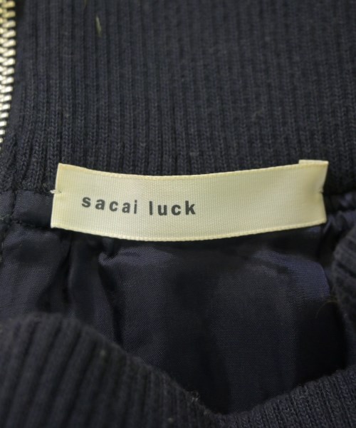 sacai luck（サカイラック）ひざ丈スカート 黒 サイズ:2(M位) レディース/2200665571039