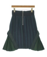 sacai luck（サカイラック）ひざ丈スカート 黒 サイズ:2(M位) レディース/2200665571039