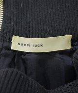 sacai luck（サカイラック）ひざ丈スカート 黒 サイズ:2(M位) レディース/2200665571039