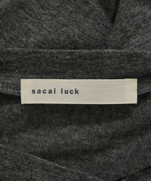 sacai luck（サカイラック）Tシャツ・カットソー グレー サイズ:1(S位) レディース/2200732965037