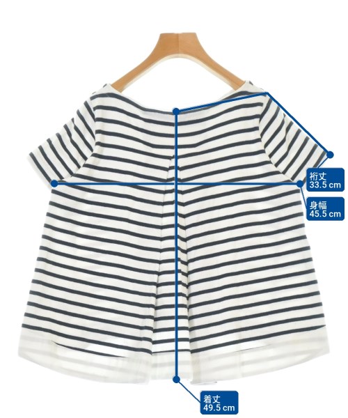 sacai luck（サカイラック）Tシャツ・カットソー 白 サイズ:1(S位) レディース/2200727802088