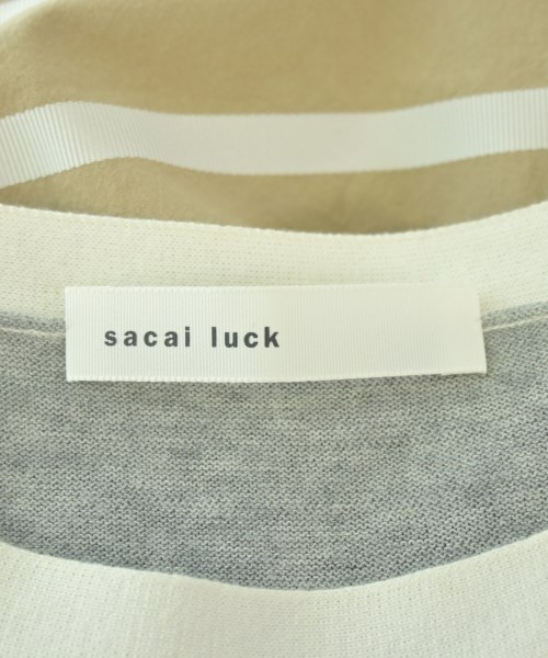 sacai luck（サカイラック）ニット・セーター ベージュ サイズ:2(M位) レディース/2200714305059