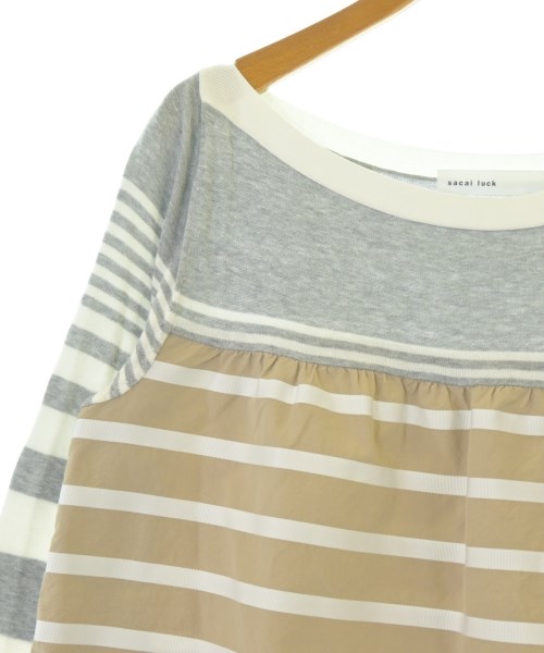 sacai luck（サカイラック）ニット・セーター ベージュ サイズ:2(M位) レディース/2200714305059