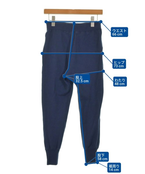 sacai luck（サカイラック）スウェットパンツ 紺 サイズ:-(S位) レディース/2200722484050