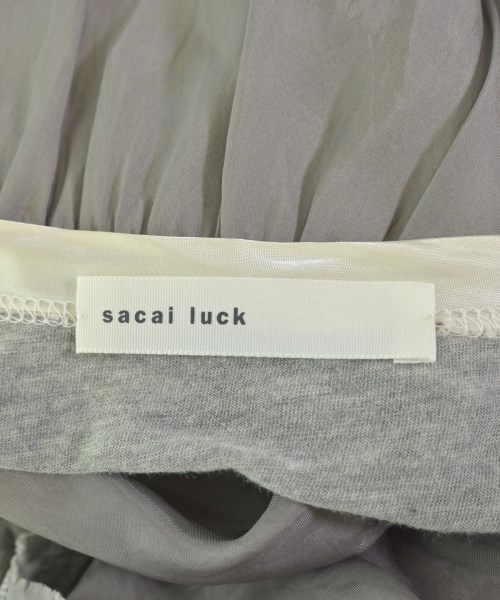 sacai luck（サカイラック）ワンピース グレー サイズ:3(L位) レディース/2200724844050