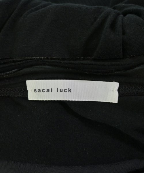 sacai luck（サカイラック）ワンピース 黒 サイズ:3(L位) レディース/2200724844067