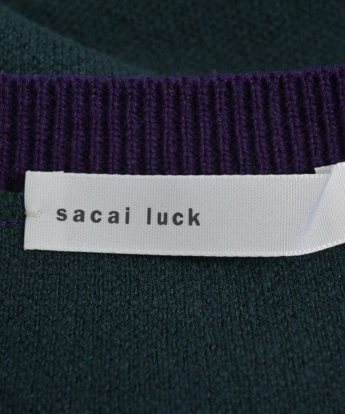 sacai luck（サカイラック）ニット・セーター 緑 サイズ:2(M位) レディース/2200726688010