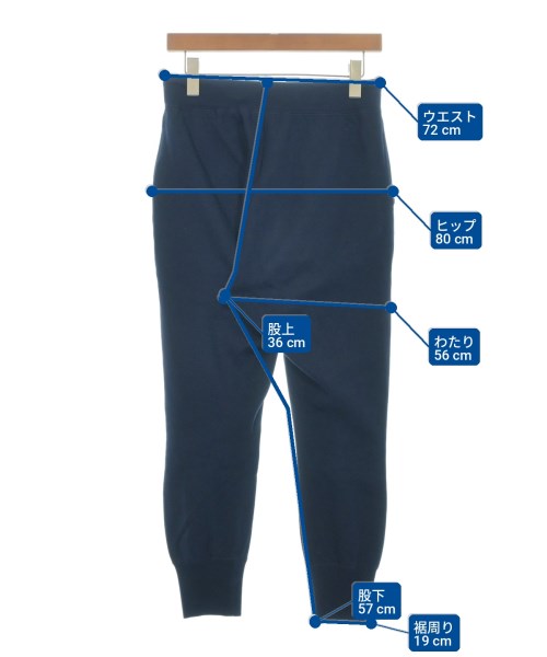 sacai luck（サカイラック）スウェットパンツ 紺 サイズ:2(M位) レディース/2200721985077