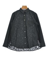 sacai luck（サカイラック）カジュアルシャツ 黒 サイズ:1(S位) レディース/2200682311045
