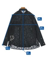 sacai luck（サカイラック）カジュアルシャツ 黒 サイズ:1(S位) レディース/2200682311045