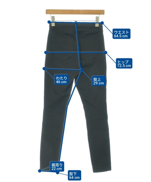 J BRAND（ジェイブランド）デニムパンツ 黒 サイズ:24(S位) レディース/2200704843073
