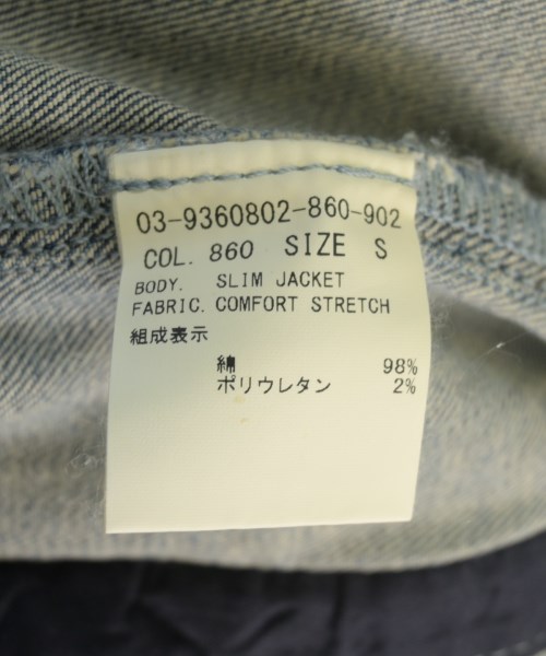 J BRAND（ジェイブランド）デニムジャケット 青 サイズ:S レディース/2200718229016