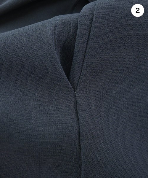 Si-HIRAI（スーヒライ）ワンピース 紺 サイズ:38(M位) レディース/2200676525076