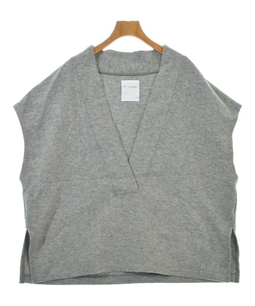 Si-HIRAI(スーヒライ)ブラウス グレー サイズ:38(M位)/2200640490188