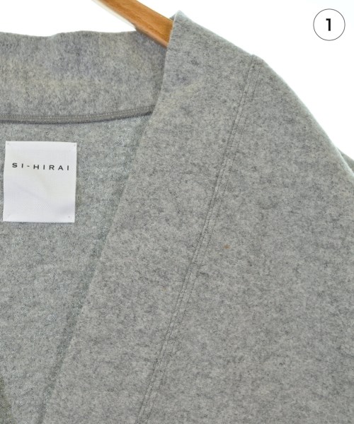 Si-HIRAI（スーヒライ）ブラウス グレー サイズ:38(M位) レディース/2200640490188