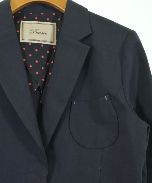 Pensee（パンセ）テーラードジャケット 紺 サイズ:38(M位) レディース/2200622382265