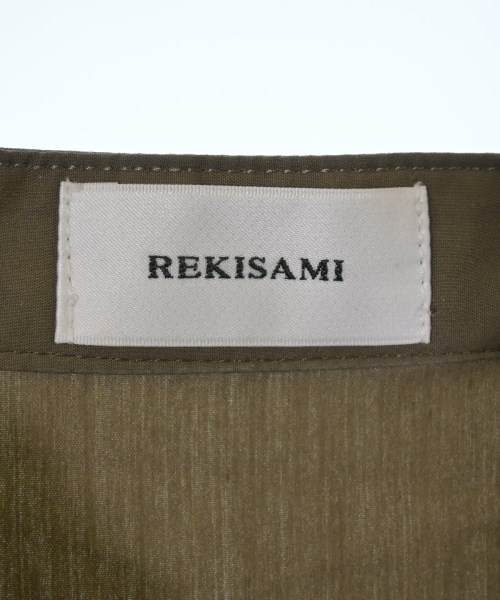 REKISAMI（レキサミ）ワンピース カーキ サイズ:F レディース/2200633968076