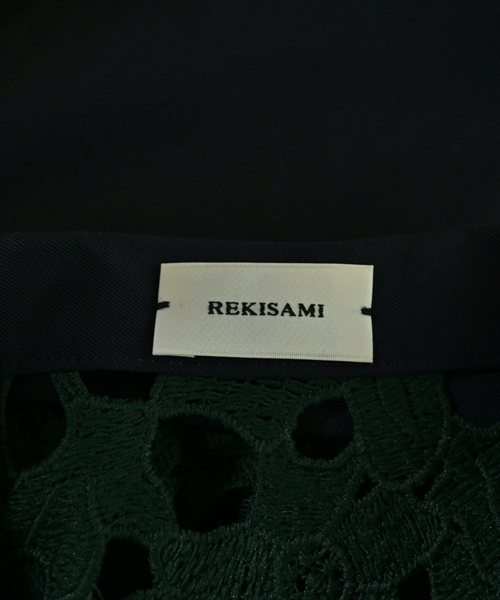 REKISAMI（レキサミ）ワンピース 紺 サイズ:2(M位) レディース/2200601086030