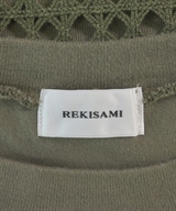 REKISAMI（レキサミ）Tシャツ・カットソー カーキ サイズ:1(S位) レディース/2200608443034