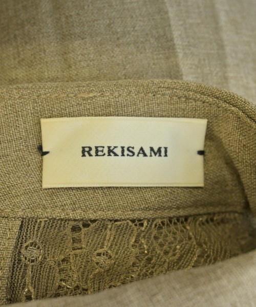 REKISAMI（レキサミ）ワンピース ベージュ サイズ:2(M位) レディース/2200608340050