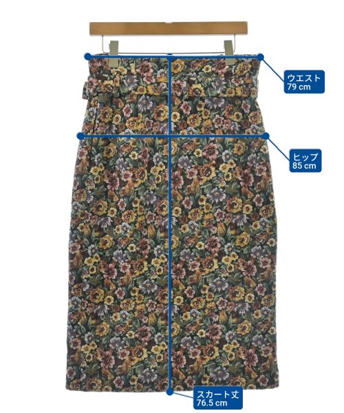 REKISAMI（レキサミ）ロング・マキシ丈スカート 緑 サイズ:2(M位) レディース/2200616384015