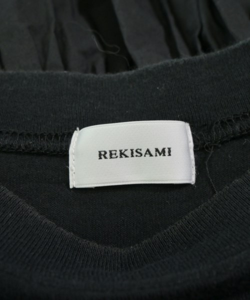 REKISAMI（レキサミ）Tシャツ・カットソー 黒 サイズ:1(S位) レディース/2200655497035