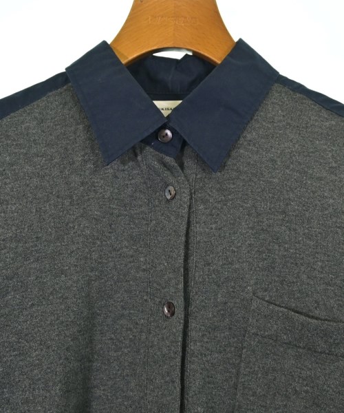 REKISAMI（レキサミ）ブラウス 紺 サイズ:1(S位) レディース/2200642498106