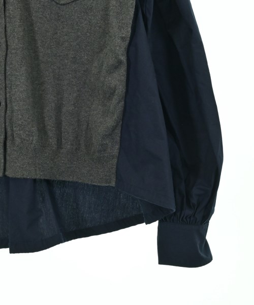 REKISAMI（レキサミ）ブラウス 紺 サイズ:1(S位) レディース/2200642498106