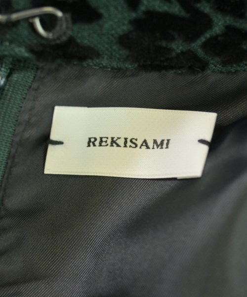 REKISAMI（レキサミ）ワンピース 緑 サイズ:2(M位) レディース/2200703994028