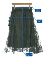 REKISAMI（レキサミ）ロング・マキシ丈スカート カーキ サイズ:1(S位) レディース/2200664896034