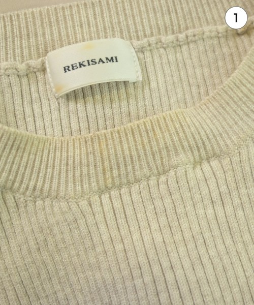 REKISAMI（レキサミ）ワンピース ベージュ サイズ:1(S位) レディース/2200664896126