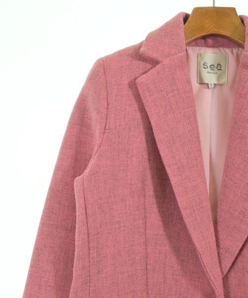 Sea NEW YORK（シーニューヨーク）テーラードジャケット ピンク サイズ:S レディース/2200635582027