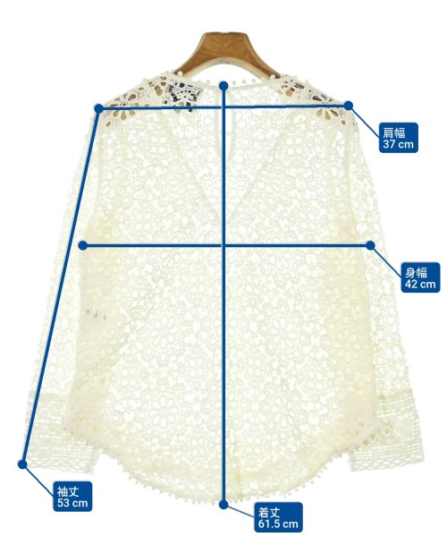 Sea NEW YORK（シーニューヨーク）ブラウス 白 サイズ:4(XL位) レディース/2200626936723