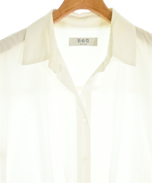 Sea NEW YORK（シーニューヨーク）シャツワンピース 白 サイズ:-(L位) レディース/2200601059232