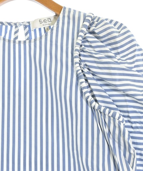 Sea NEW YORK（シーニューヨーク）ブラウス 青 サイズ:2(M位) レディース/2200648016083