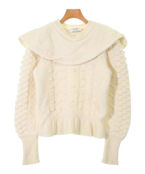 Sea NEW YORK(シーニューヨーク)ニット・セーター 白 サイズ:S/2200643121041