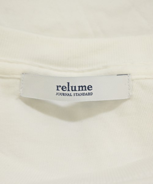 JOURNAL STANDARD relume（ジャーナルスタンダードレリューム）Tシャツ・カットソー 白 サイズ:F メンズ/2200621407020