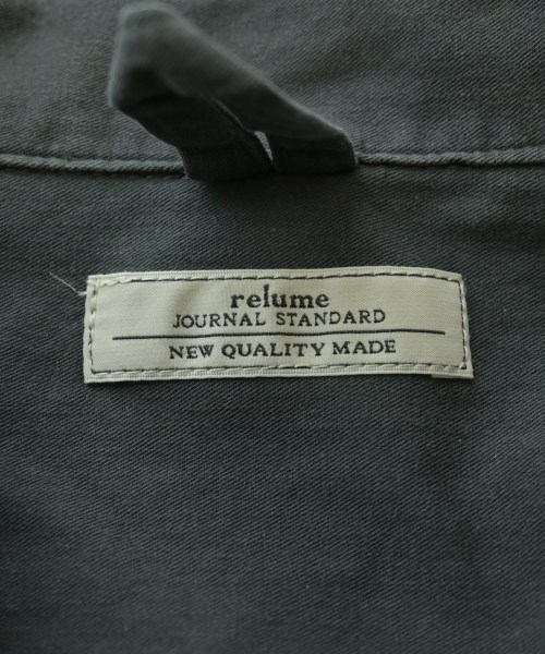 JOURNAL STANDARD relume（ジャーナルスタンダードレリューム）カジュアルシャツ グレー サイズ:L メンズ/2200629444133