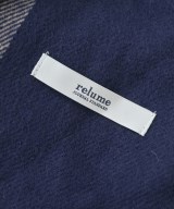 JOURNAL STANDARD relume（ジャーナルスタンダードレリューム）マフラー 紺 サイズ:- メンズ/2200640986292