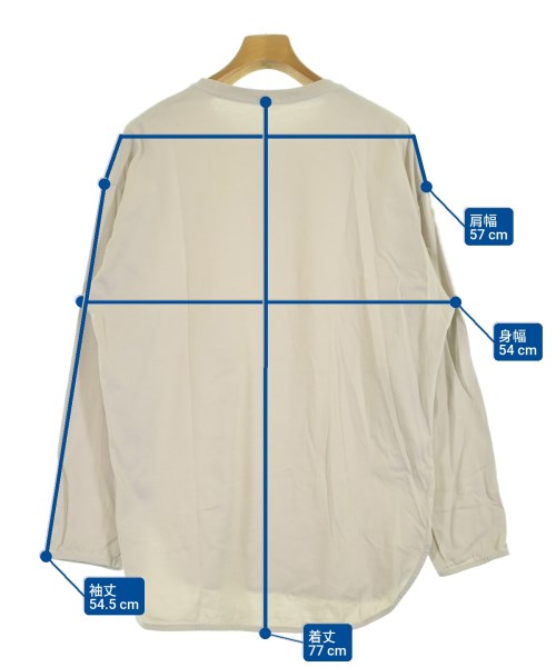 JOURNAL STANDARD relume（ジャーナルスタンダードレリューム）Tシャツ・カットソー ベージュ サイズ:M メンズ/2200621553086