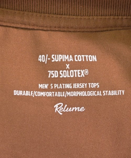 JOURNAL STANDARD relume（ジャーナルスタンダードレリューム）Tシャツ・カットソー 茶 サイズ:L メンズ/2200615332147