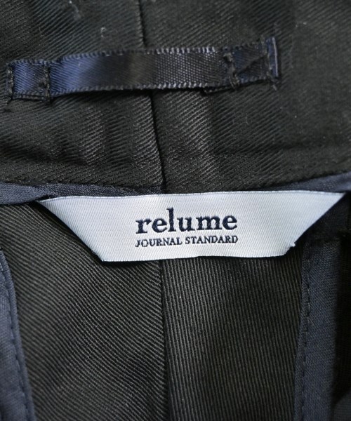 JOURNAL STANDARD relume（ジャーナルスタンダードレリューム）スラックス 黒 サイズ:L メンズ/2200622060033
