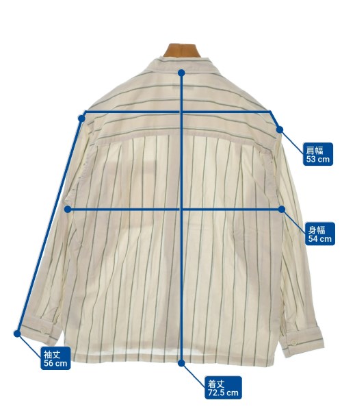 JOURNAL STANDARD relume（ジャーナルスタンダードレリューム）カジュアルシャツ ベージュ サイズ:M メンズ/2200618009039