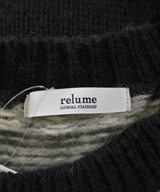 JOURNAL STANDARD relume（ジャーナルスタンダードレリューム）ニット・セーター 黒 サイズ:F メンズ/2200613347037