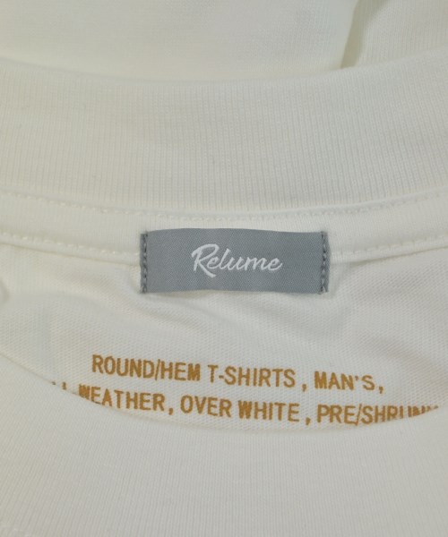 JOURNAL STANDARD relume（ジャーナルスタンダードレリューム）Tシャツ・カットソー 白 サイズ:S メンズ/2200614360042