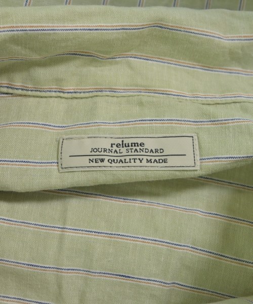 JOURNAL STANDARD relume（ジャーナルスタンダードレリューム）カジュアルシャツ 緑 サイズ:M メンズ/2200615861067